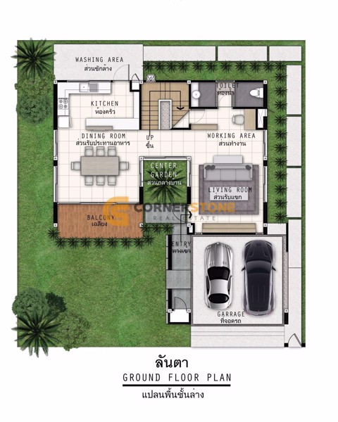 Picture of 3 bedroom House in Tropical Village 2 Huay Yai Huay Yai