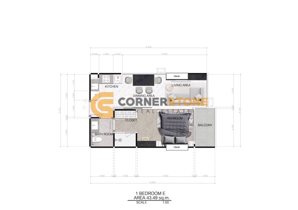 Picture of 2 bedroom Condo in Sea Spire Jomtien Beach Condo Jomtien